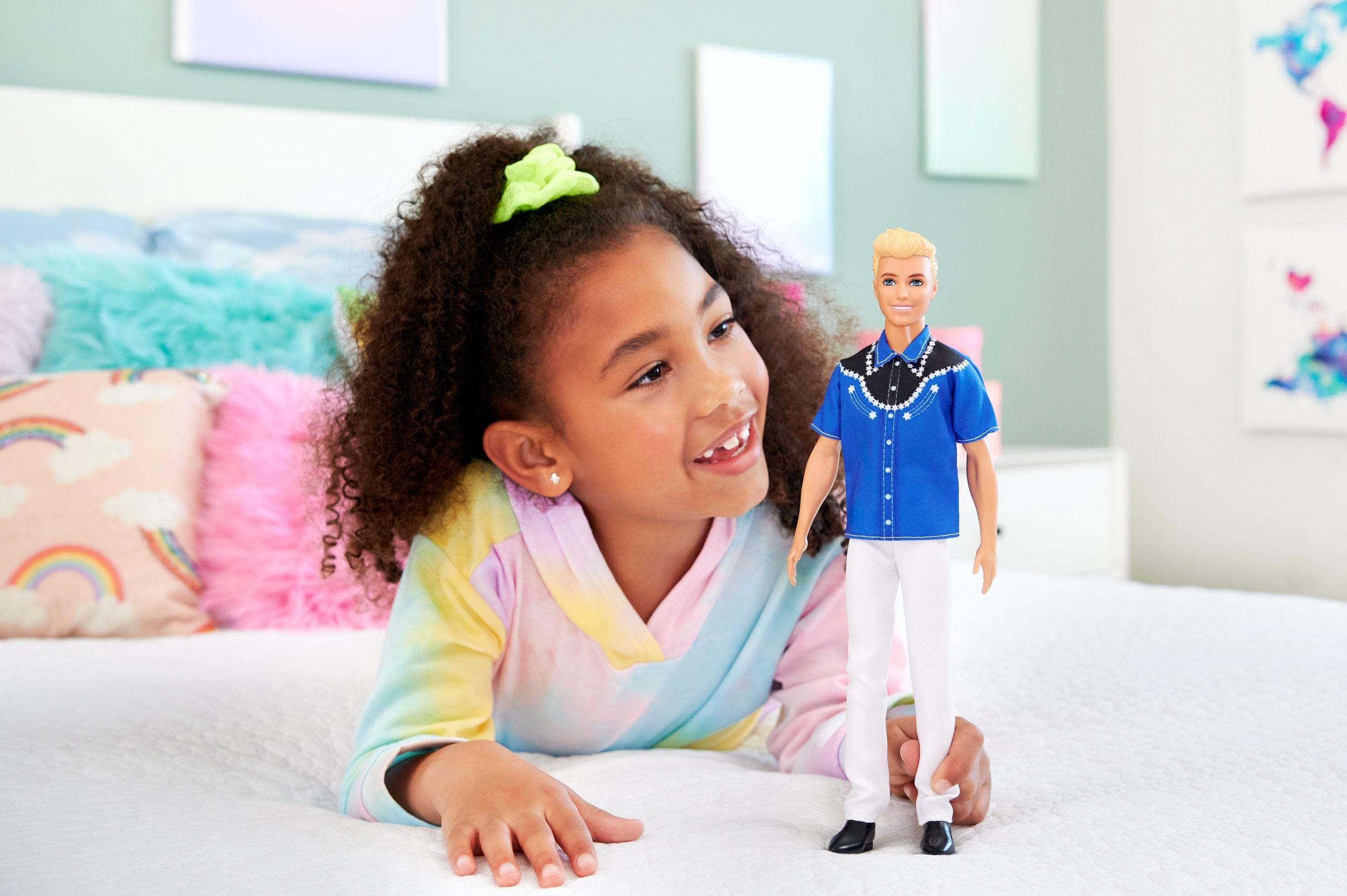 Muñeca Mattel Barbie Fashionistas Ken Occidental Ken Hrh25