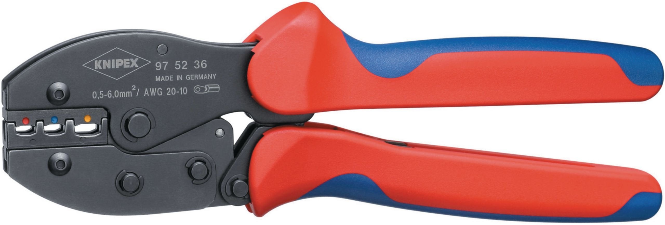 EAN 4003773052579 - Knipex PreciForce Herramienta para prensar Negro, Azul, Rojo imagen 1