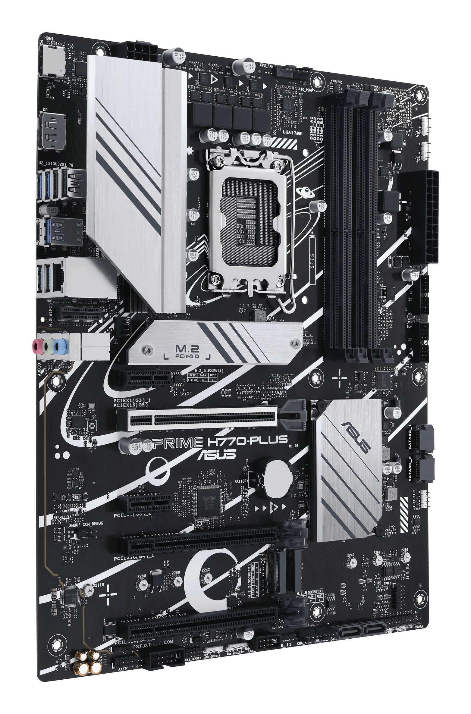 Placa Base Asus Prime H770-Plus Intel,1700,Ddr5,Atx