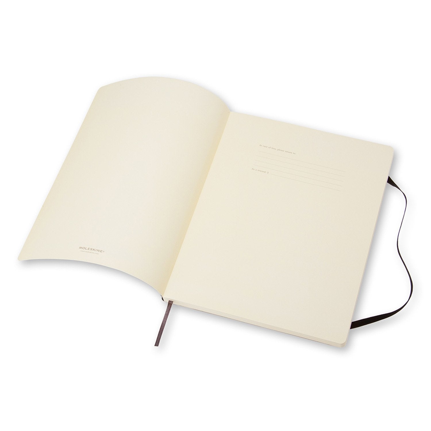Moleskine Cuaderno Extra Grande. Liso. Tapa Blanda. Negro Moleskine 978-88-8370-726-1, 190 Mm, 250 Mm