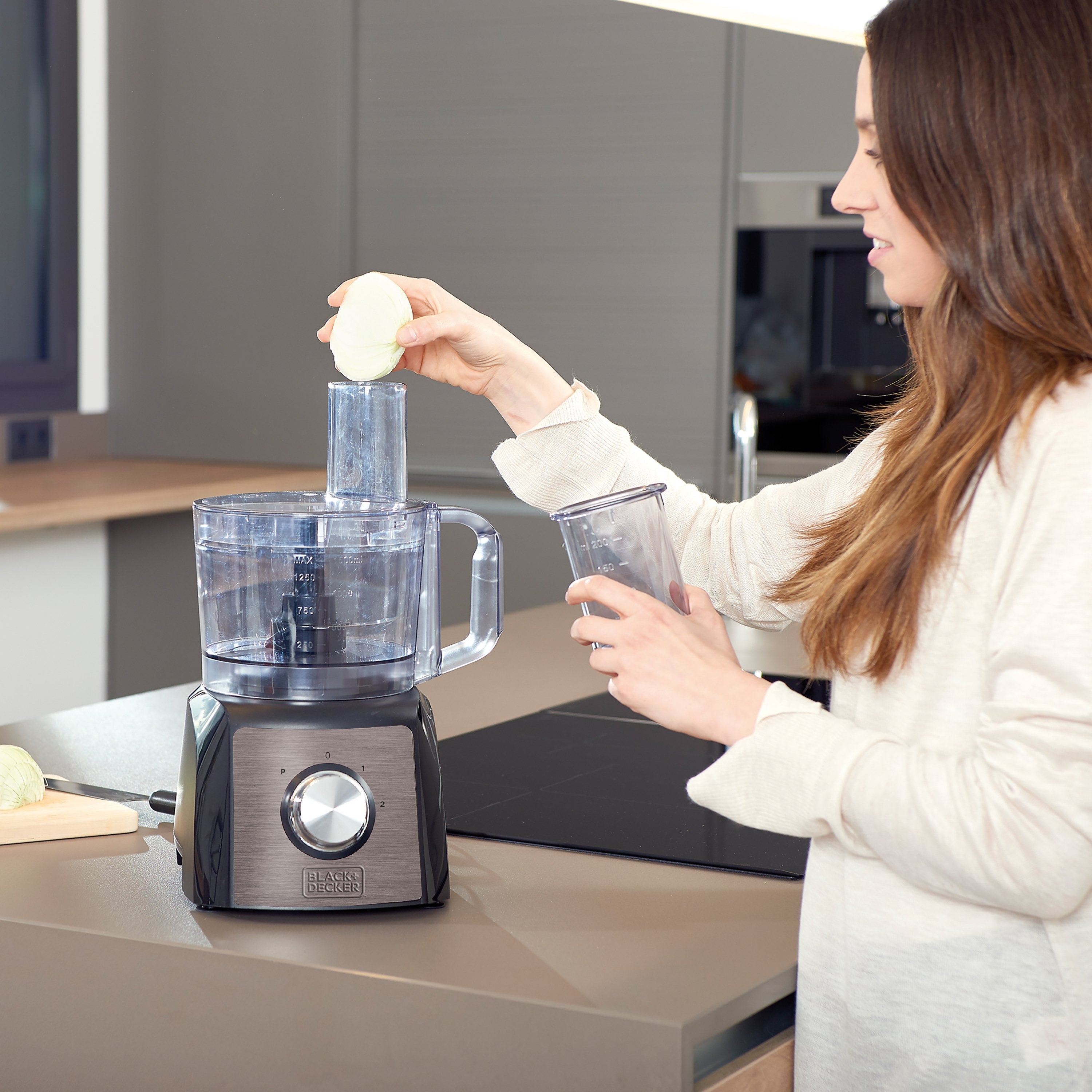 Pae Procesador De Aimentos Black+Decker 1200w Capacidad 15l Bxfpa1200e