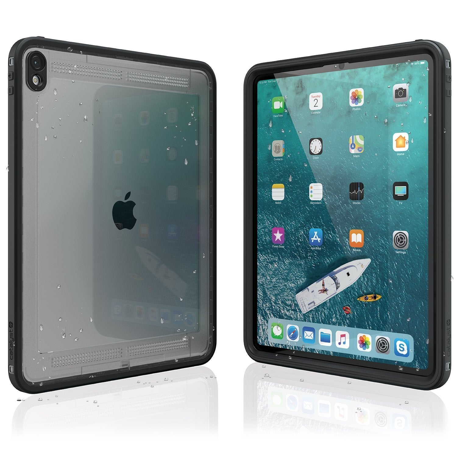 Catalyst Ipad Pro 12,9 2018 Wasserdichtes Case Stealth Black