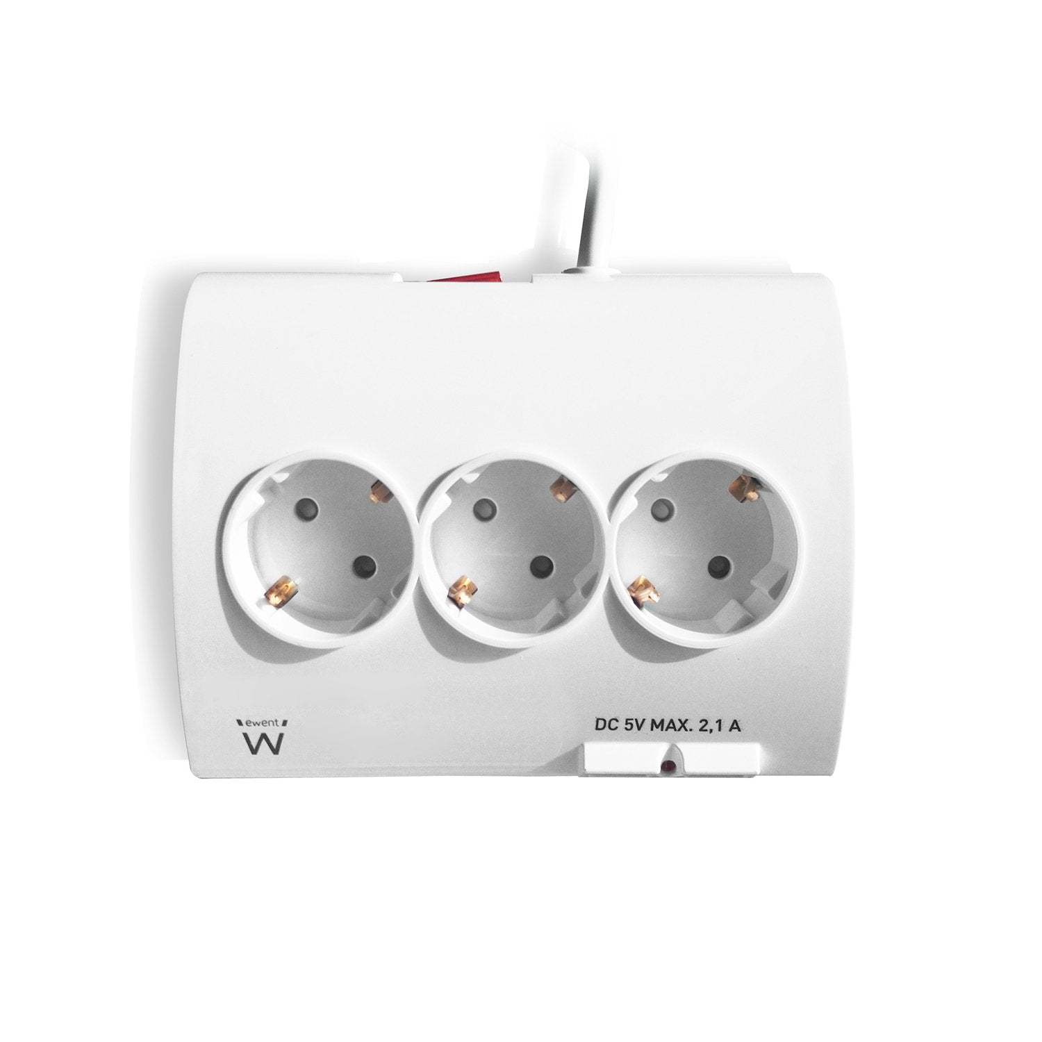 EAN 8056045879851 - Ewent EW3935 base múltiple 1,5 m 5 salidas AC Interior Blanco imagen 4