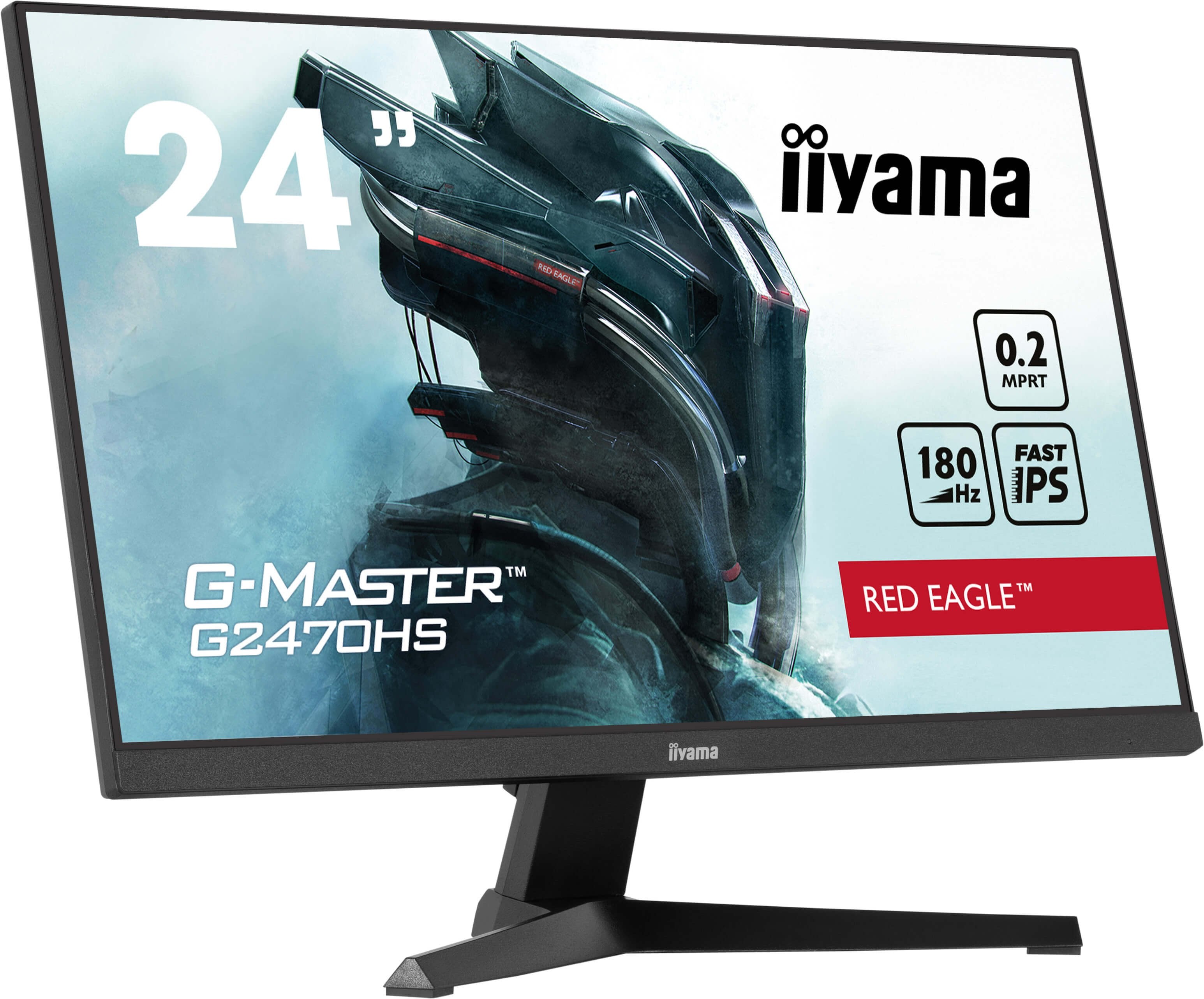 EAN 4948570124466 - iiyama G-MASTER G2470HS-B1 pantalla para PC 60,5 cm (23.8") 1920 x 1080 Pixeles Full HD LCD Negro imagen 4