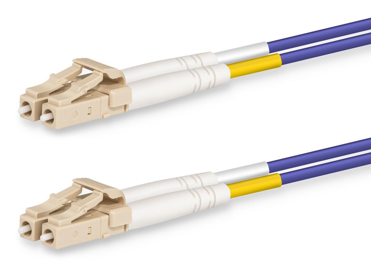 Lanview Lvo231810 Cable De Fibra Optica 1 M 2x Lc Om4 Púrpura