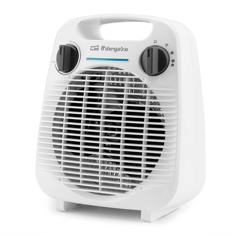 Calefactor Orbegozo Fh 5041 Confort Hogar - Potencia 2000w - Termostato Regulable - Funcion Anticongelante - Disfruta