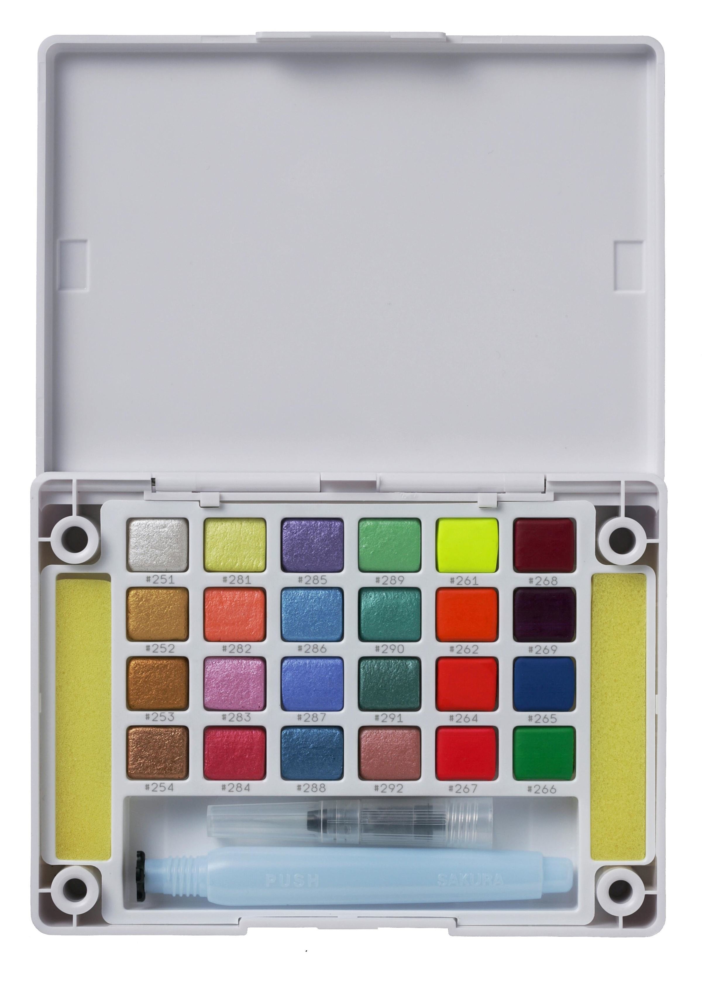 Talens Sakura Koi Water Colors Sketch Box 24 Creative Art Colores Surtidos