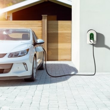 Schneider Electric Evh5a22n2s Estación De Carga Para Vehículo Eléctrico Verde, Blanco Pared 1