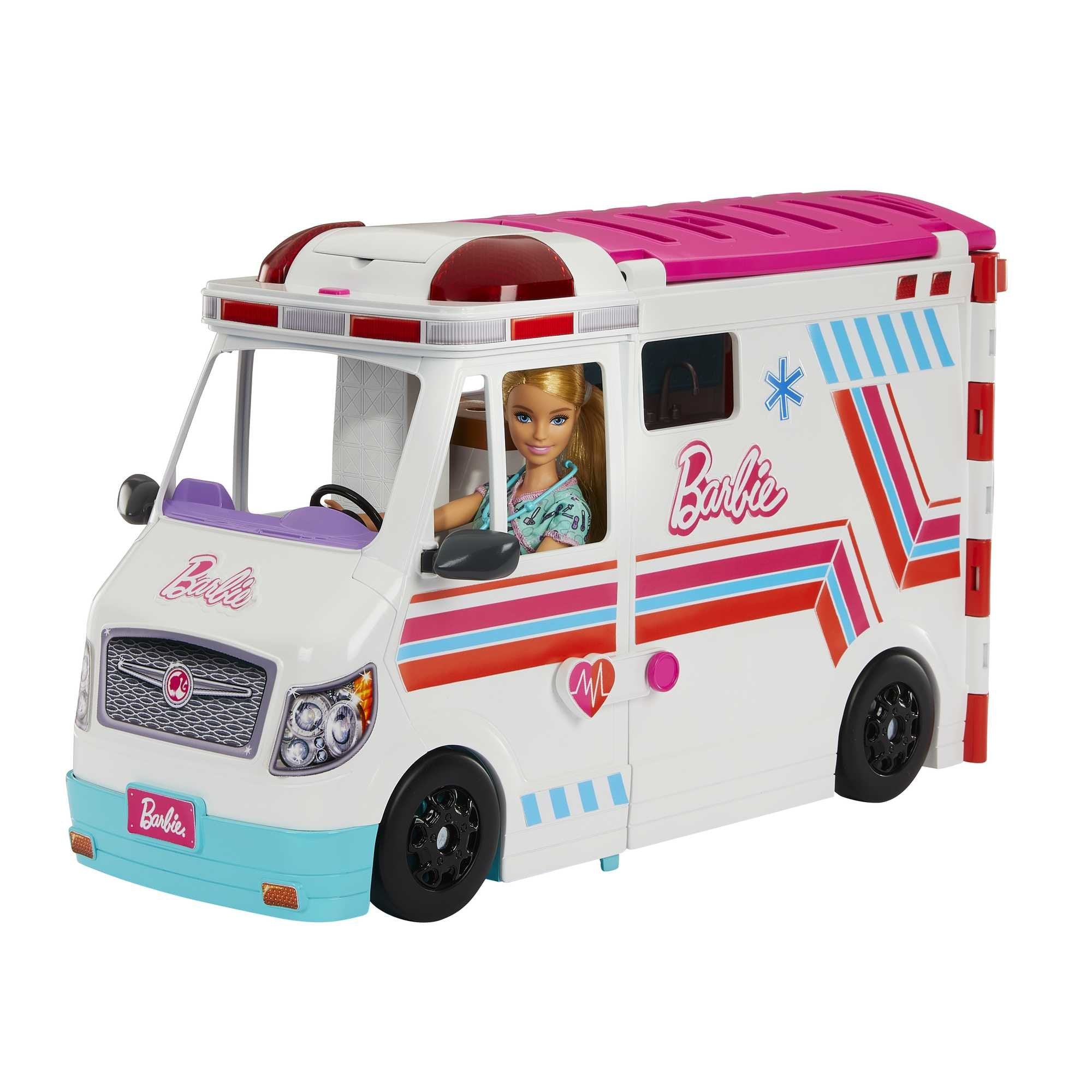 Mattel Barbie 2-In-1 Ambulance Playset, Vehículo De Juguete