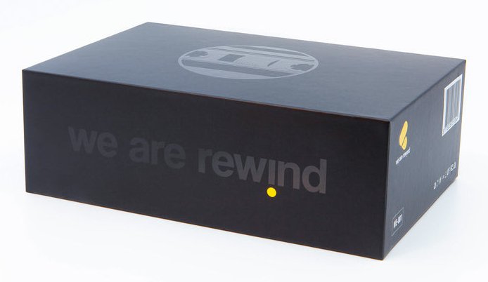 Wearerewind Amy Tragbarer Kassettenspieler Mit Bluetooth, Negro Yellow