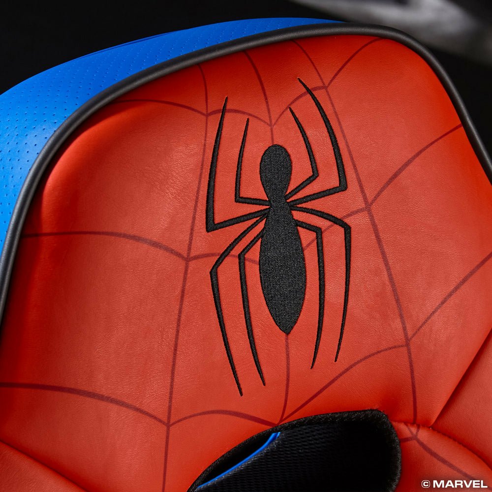 X Rocker Marvel Spider-Man Gaming Sessel Blau-Rot