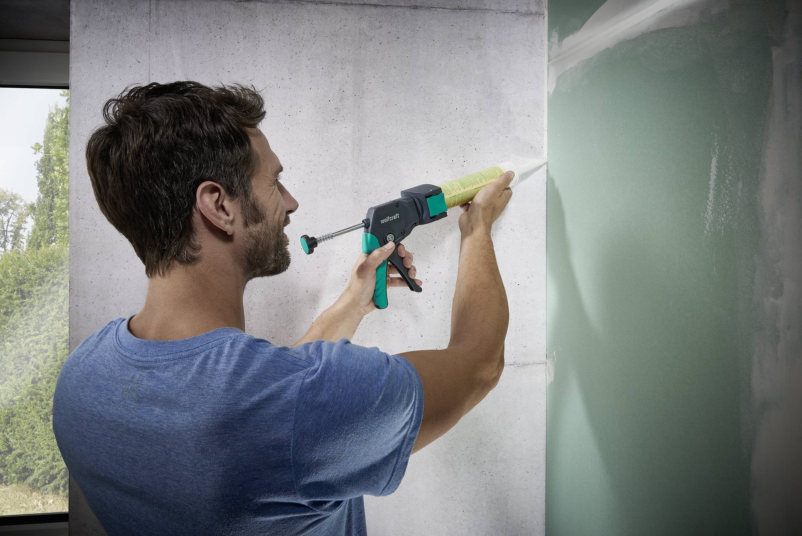 EAN 4006885435704 - wolfcraft GmbH 4357000 pistola de calafateo Pistola de calafateo de cartuchos imagen 12