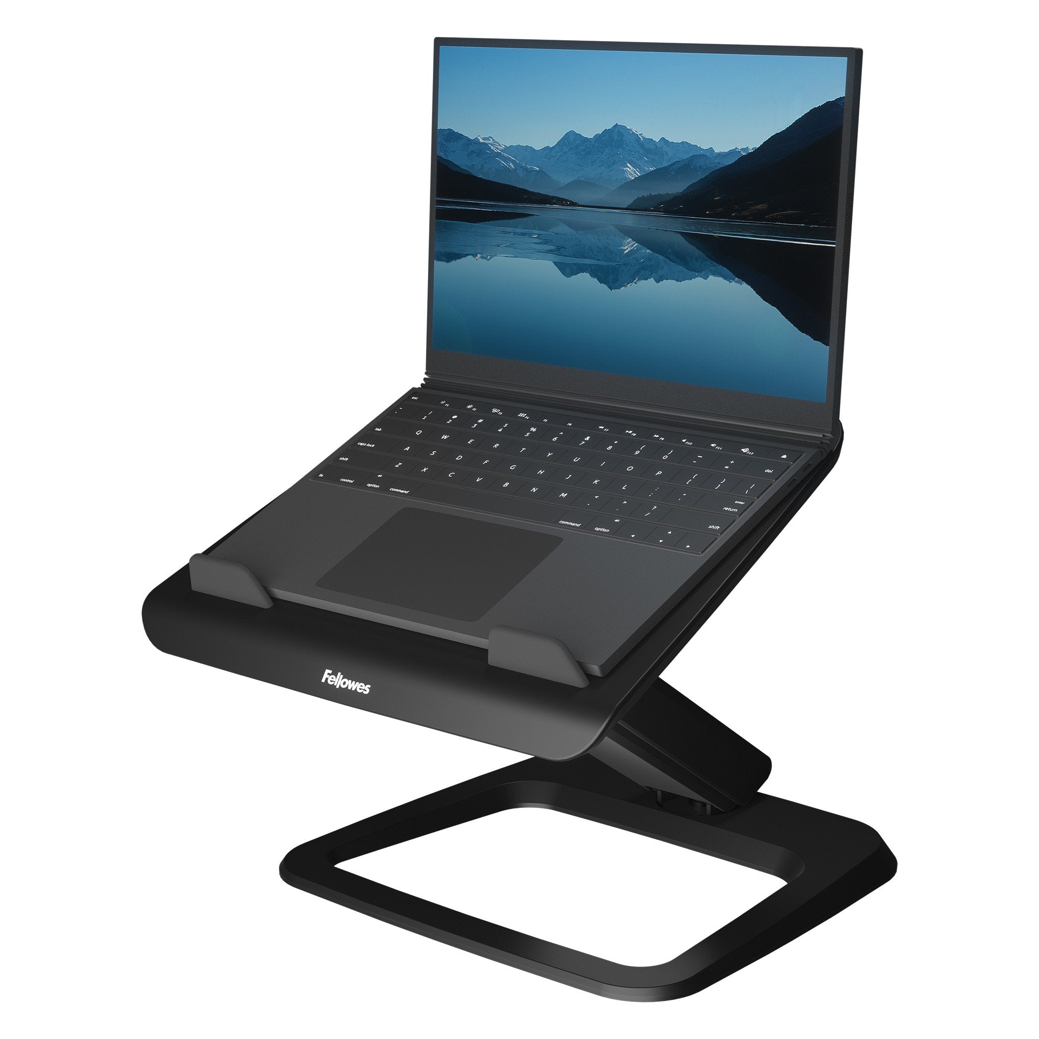 Fellowes Hana Lt Elevador Para Portatil Hasta 19" - Sistema De Elevacion Con Muelle A Gas - Giratorio 45º - Gestion De