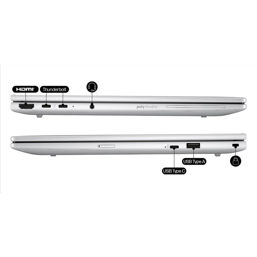 EAN 0199251366260 - HP EliteBook 8 G1i AI PC Intel Core Ultra 5 225U Portátil 35,6 cm (14") WUXGA 16 GB DDR5-SDRAM 512 GB SSD imagen 11