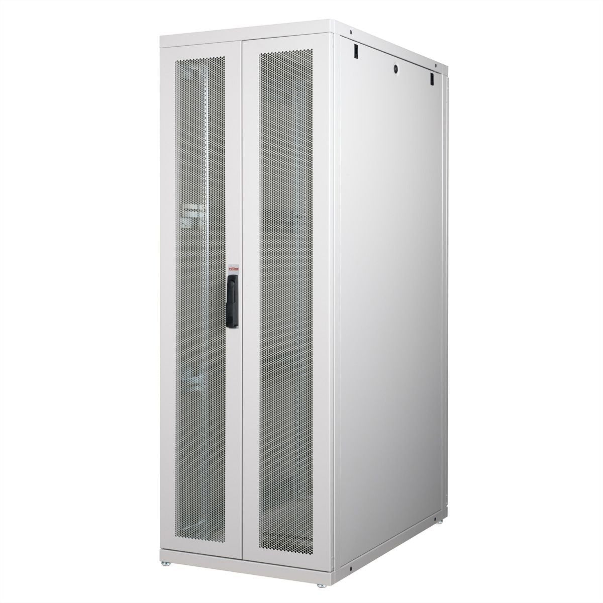 Roline 19-Zoll Serverschrank Pro 36 He, 600x1000 Bxt Grau Plexiglas