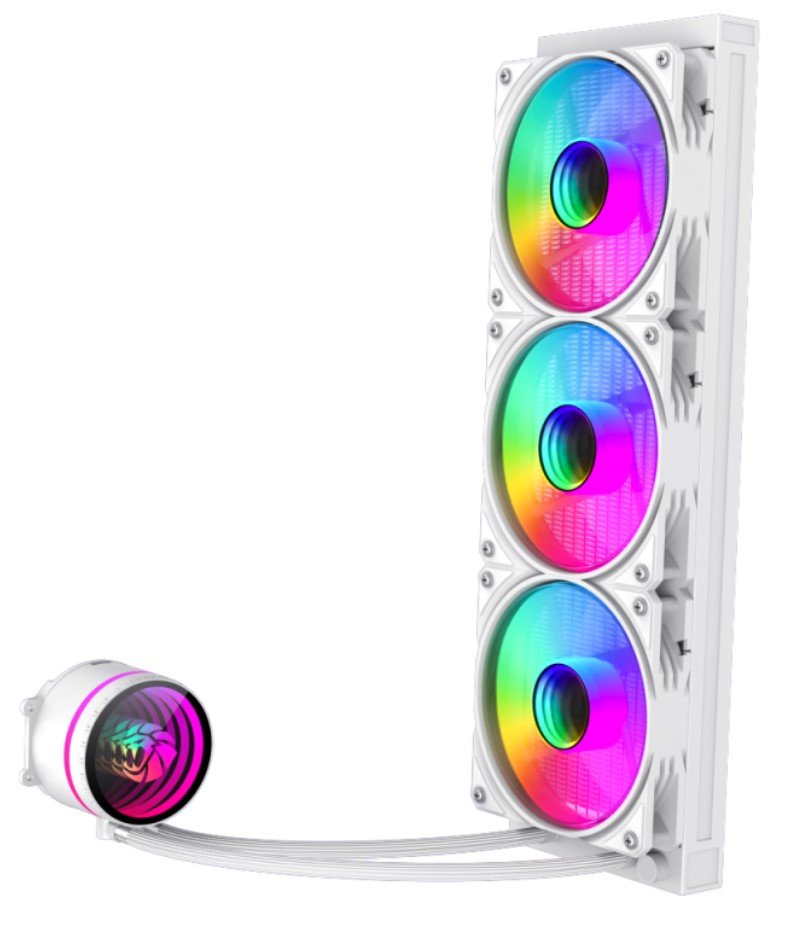 Gamemax Cpu Liquid Cooler Iceburg 360 Infinity White