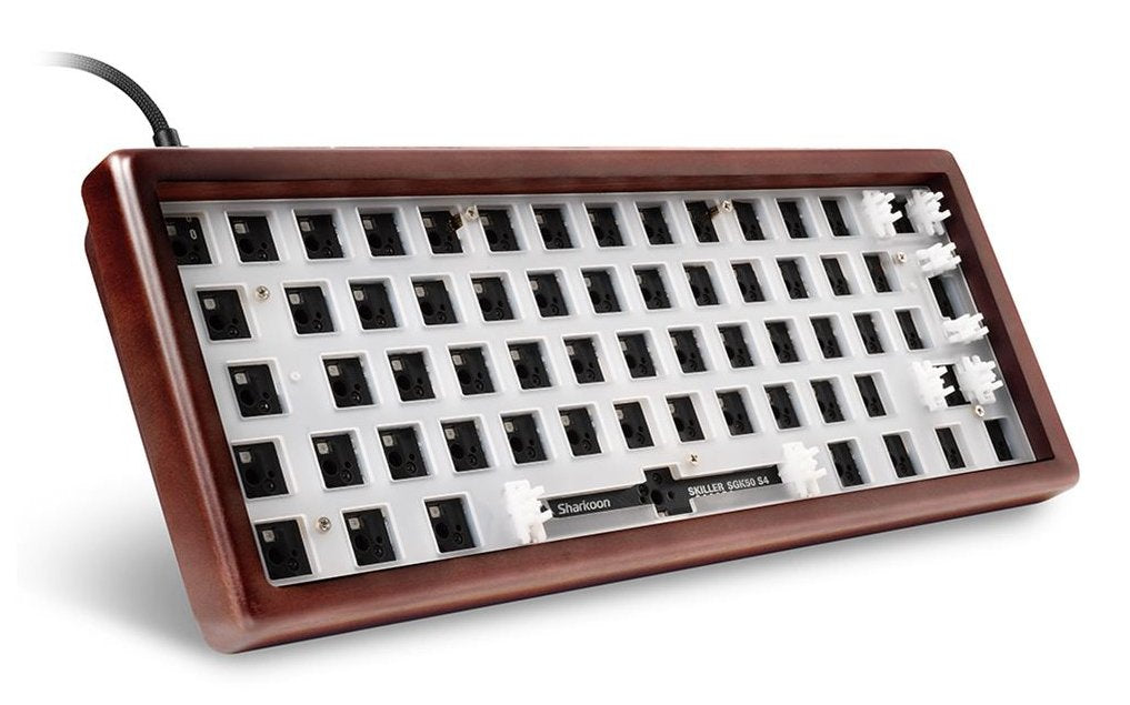 EAN 4044951042760 - Sharkoon SGK50 S4 teclado Hogar USB No Alemán Madera imagen 2