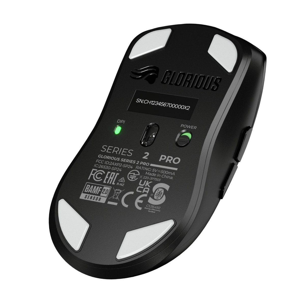 Glorious Series 2 Pro Wireless Gaming Ratón - Negro
