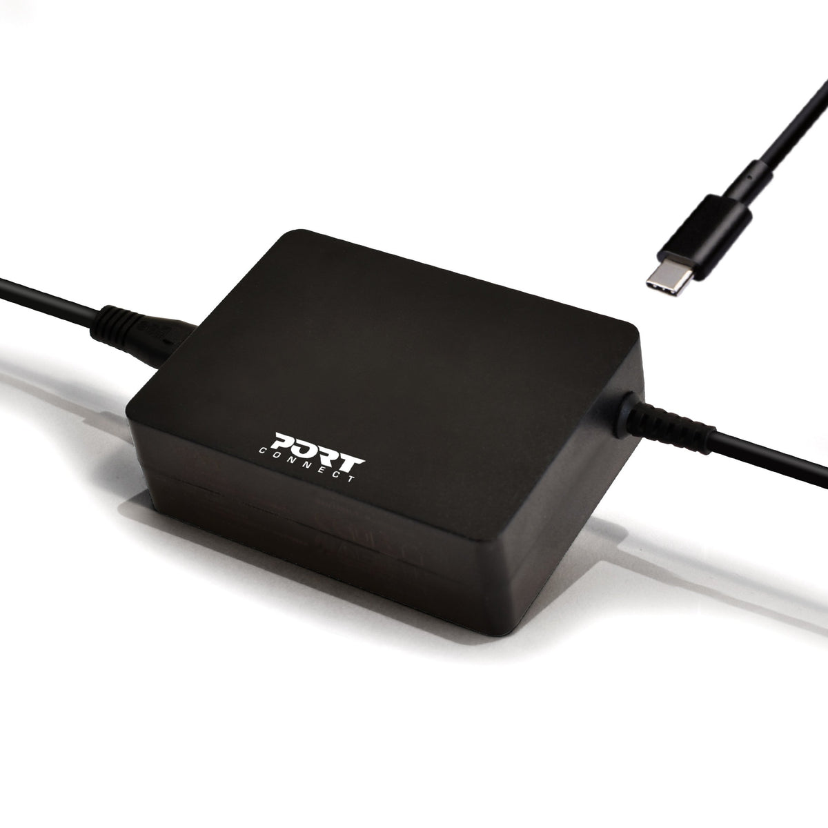 EAN 3567049000981 - Port Designs 900098 adaptador e inversor de corriente Interior 90 W Negro imagen 1