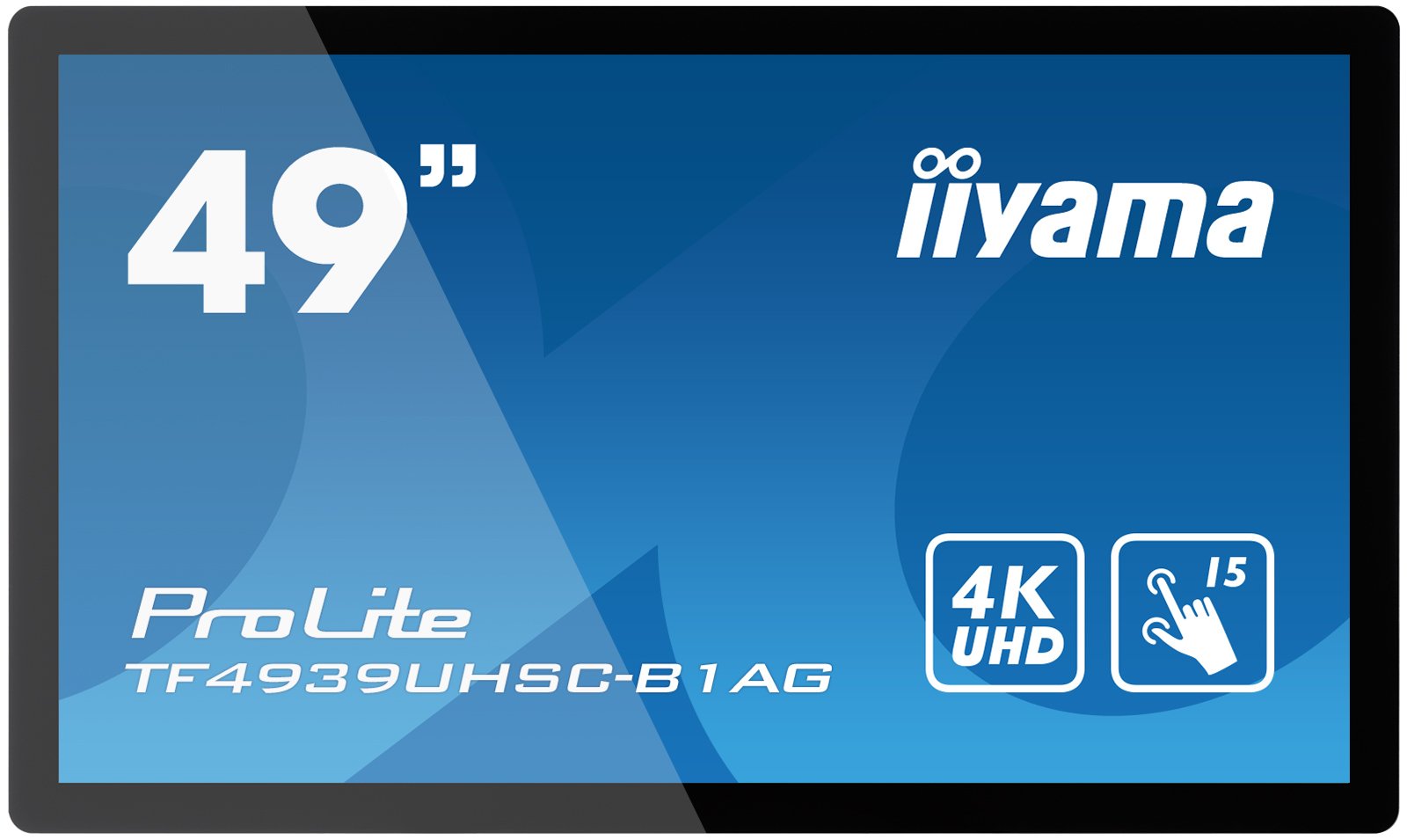 Monitor Iiyama 49 Tf4939uhsc-B1ag Touch 8ms,24/7,Dvi,Hdmi,Vga,Sp,Usb