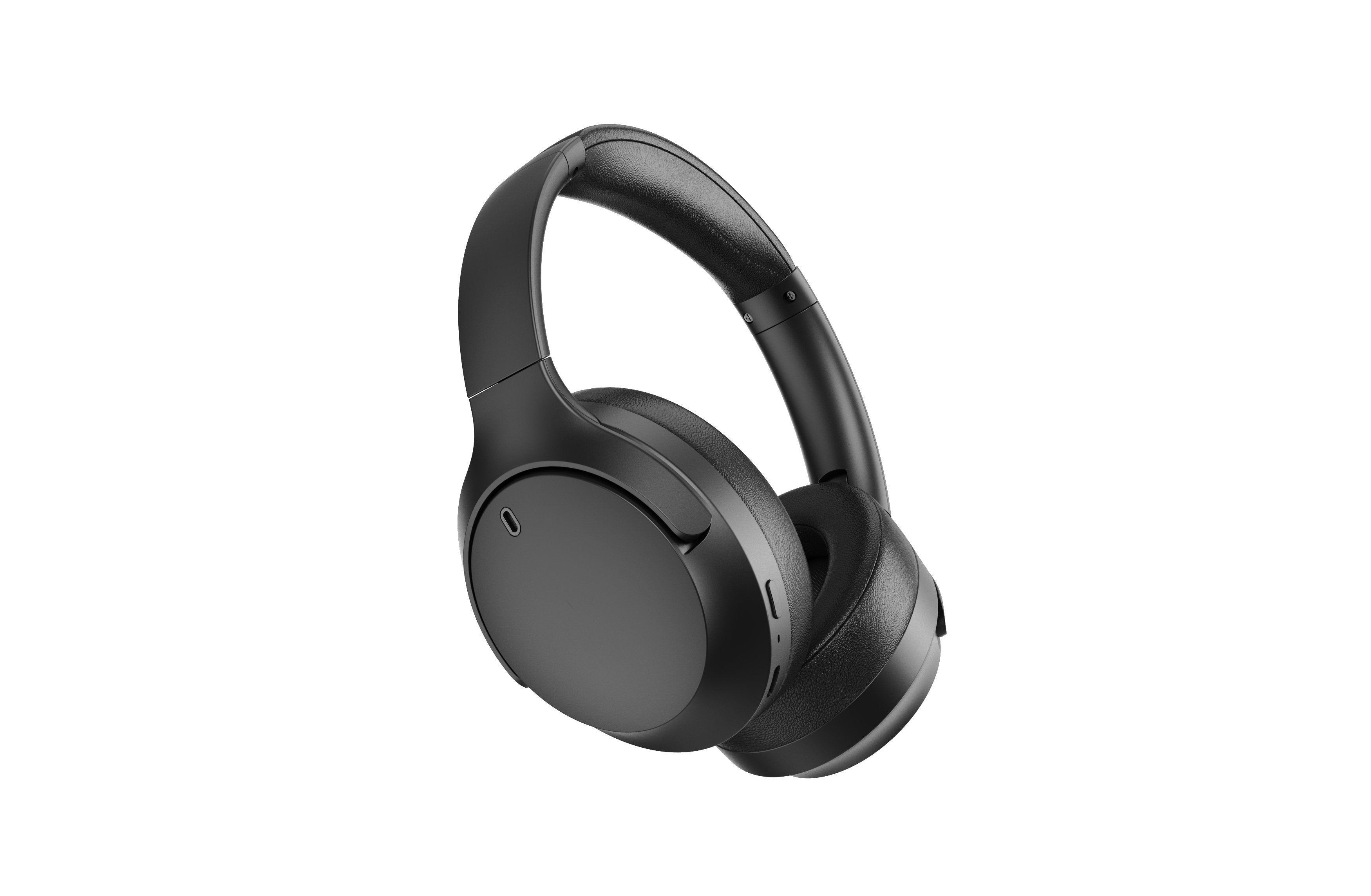 Auriculares Gembird Bhp-Anc-01 Bt Con Cancelación Activa De Ruido, Negros