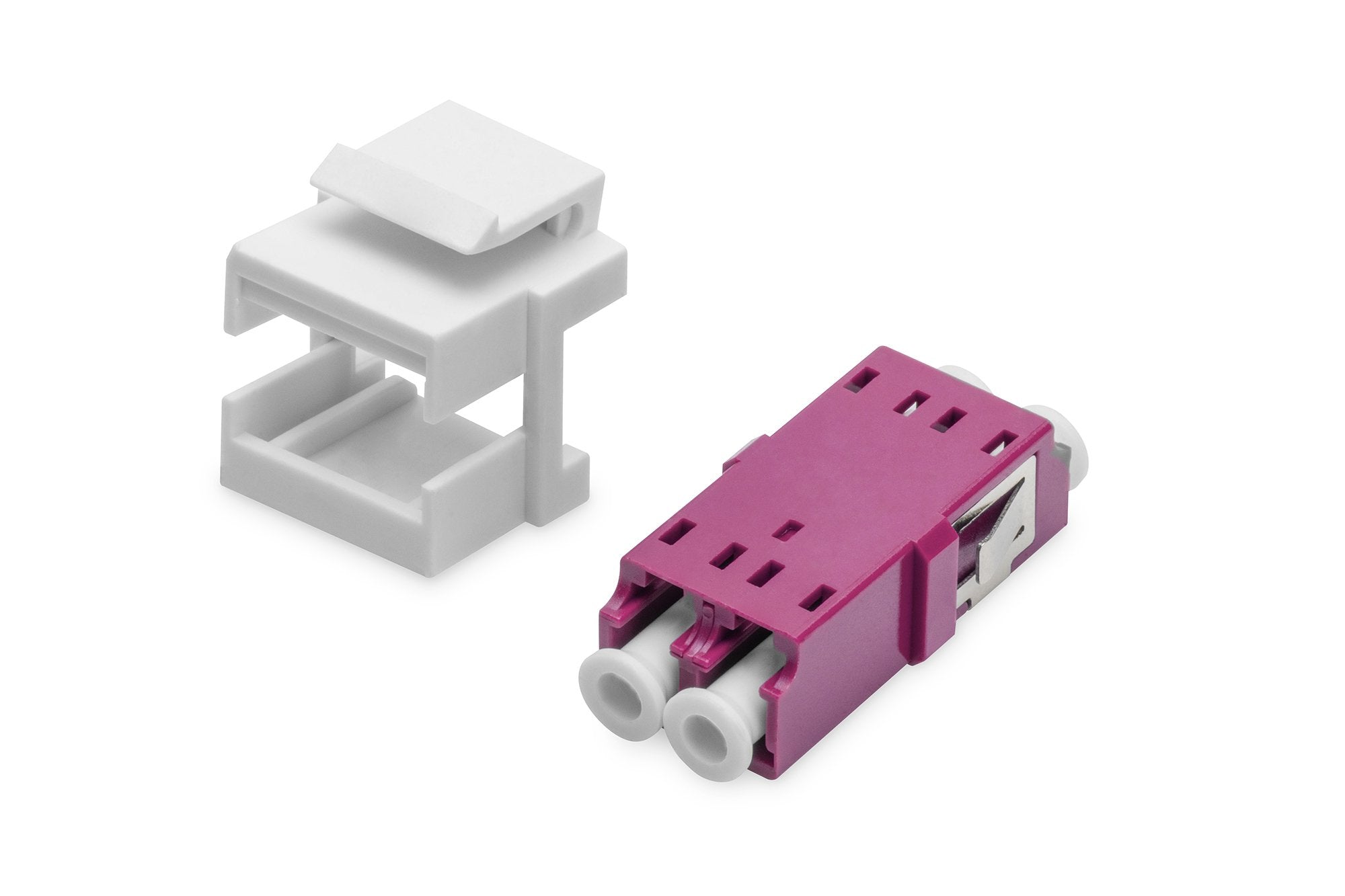 EAN 4016032489825 - Digitus DN-96019-1-K adaptador de fibra óptica LC/LC 1 pieza(s) Violeta imagen 2
