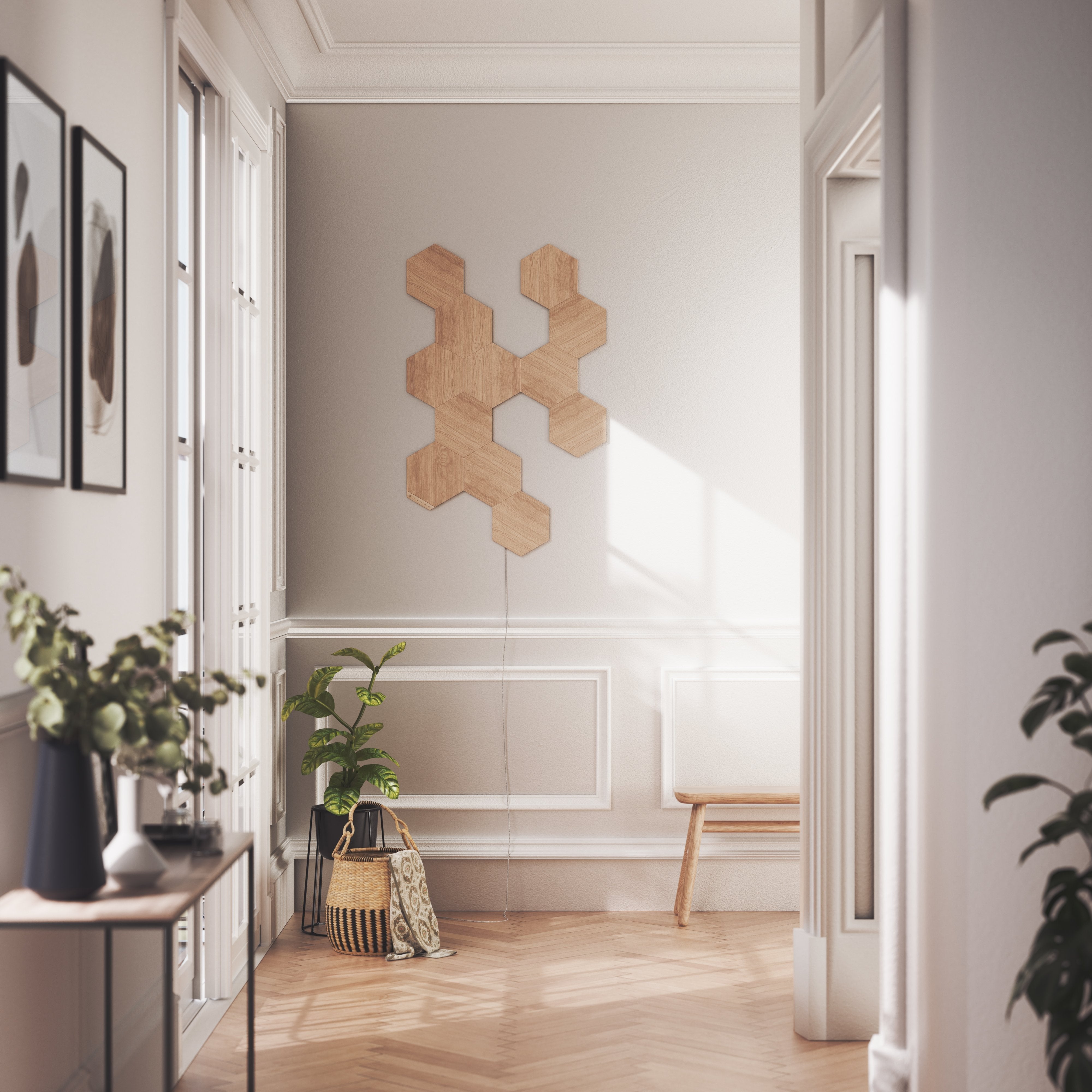 Panel Led Nanoleaf Elements Hexagons Starterkit 13pk