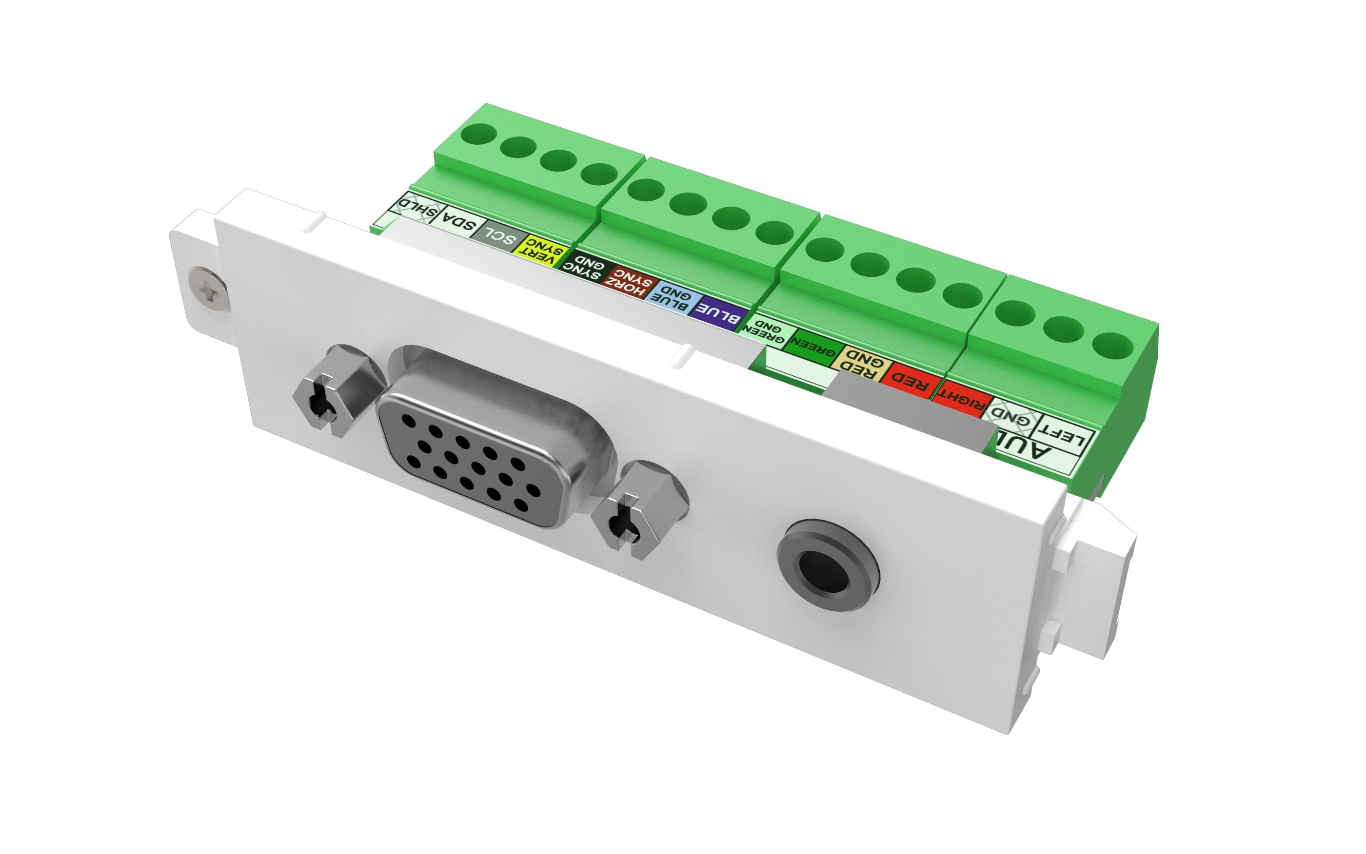 Vision Tc3 Vgaf3.5mm Toma De Corriente Vga + 3,5 Mm Blanco