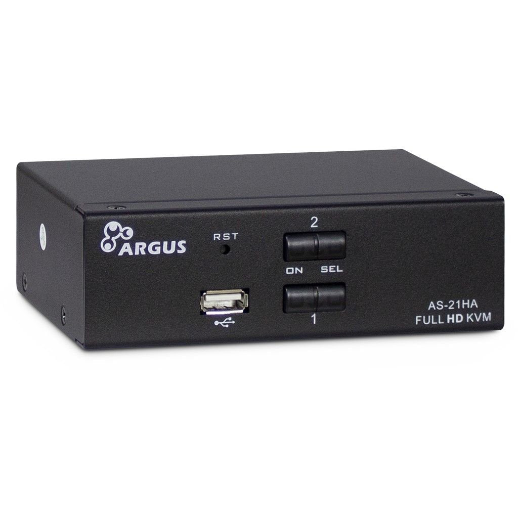 EAN 4260455643436 - Inter-Tech AS-21HA HDMI interruptor KVM Negro imagen 1