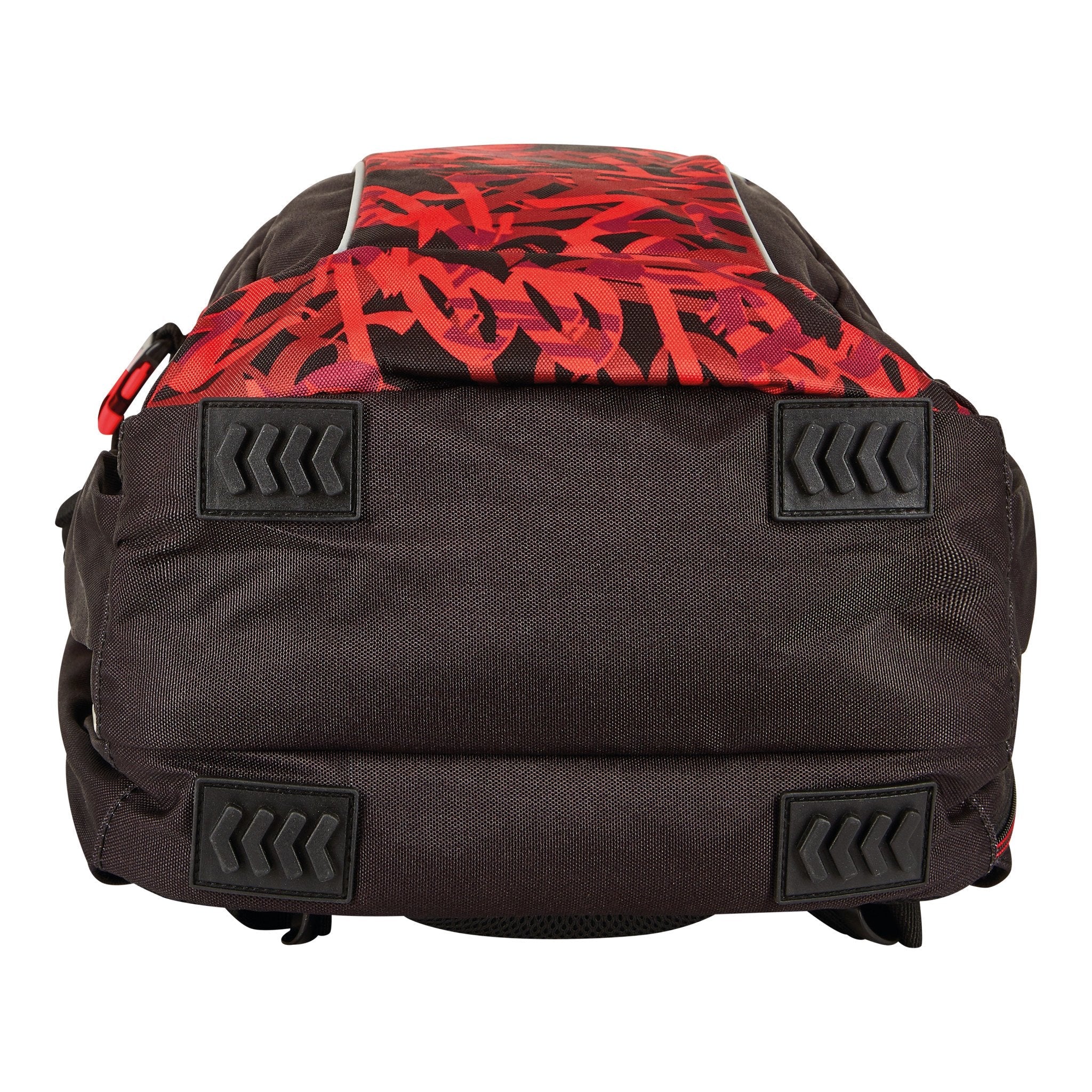 Herlitz Ultimate Graffiti Mochila Deportiva Negro, Rojo Poliéster