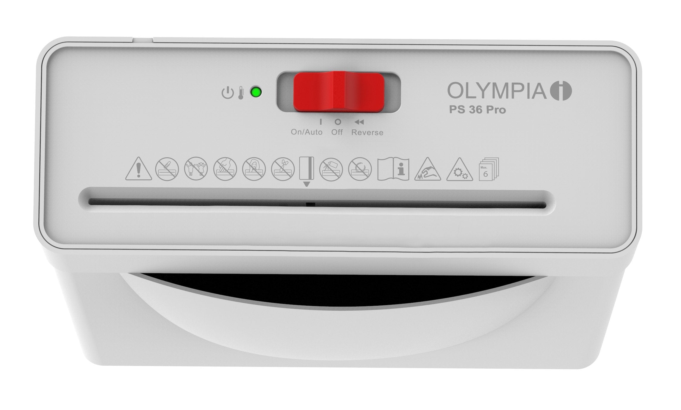 Olympia Aktenvernichter Ps 36 Pro Blanco