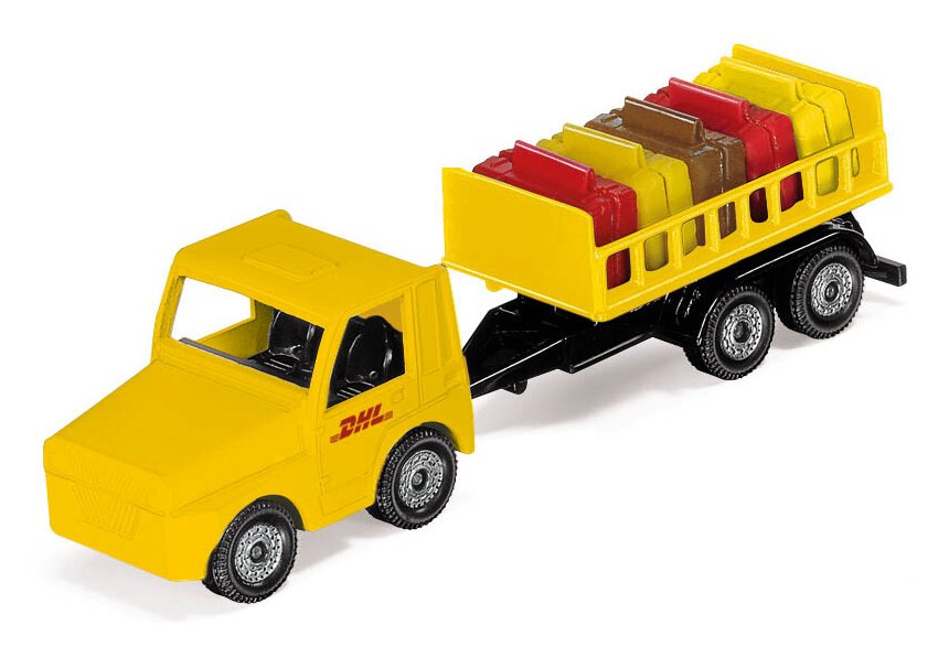 Avión De Carga Siku Dhl Con Accesorios, Vehículo Modelo Azul/Blanco 10170200000