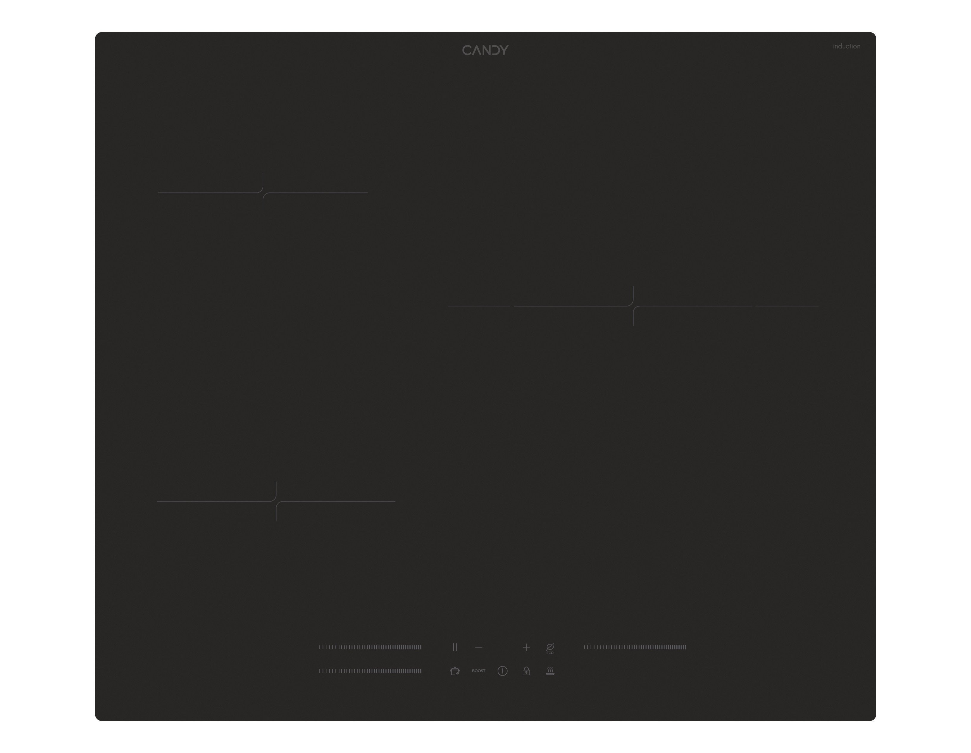 EAN 8059019052502 - Candy Moderna CI633MCBB Negro Integrado 60 cm Con placa de inducción 3 zona(s) imagen 1