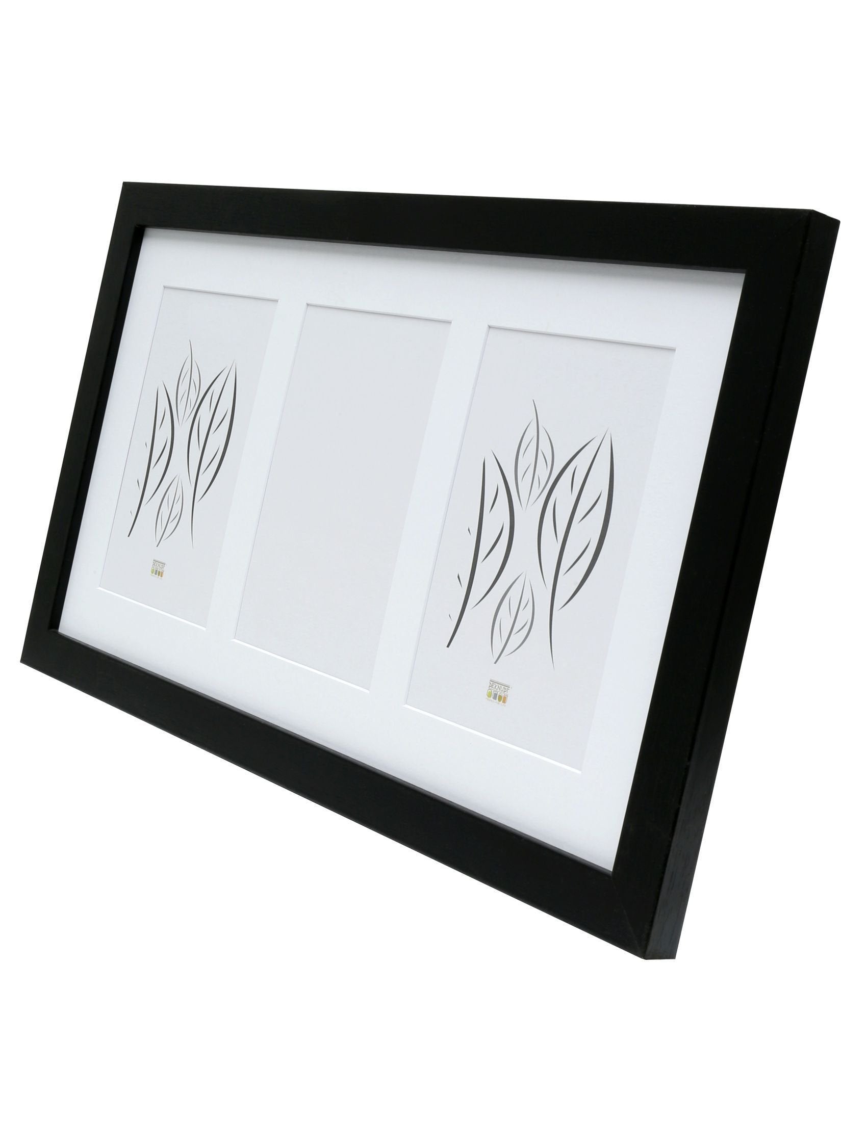 Deknudt S66ka3 Galería 3x10x15 Madera Negro W. Passepartout