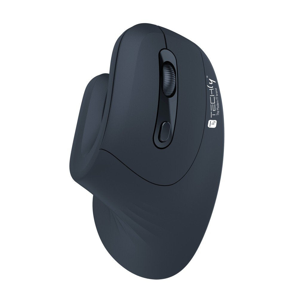 Ratón Óptico Vertical Ergonómico Inalámbrico Techly De 3200 Dpi