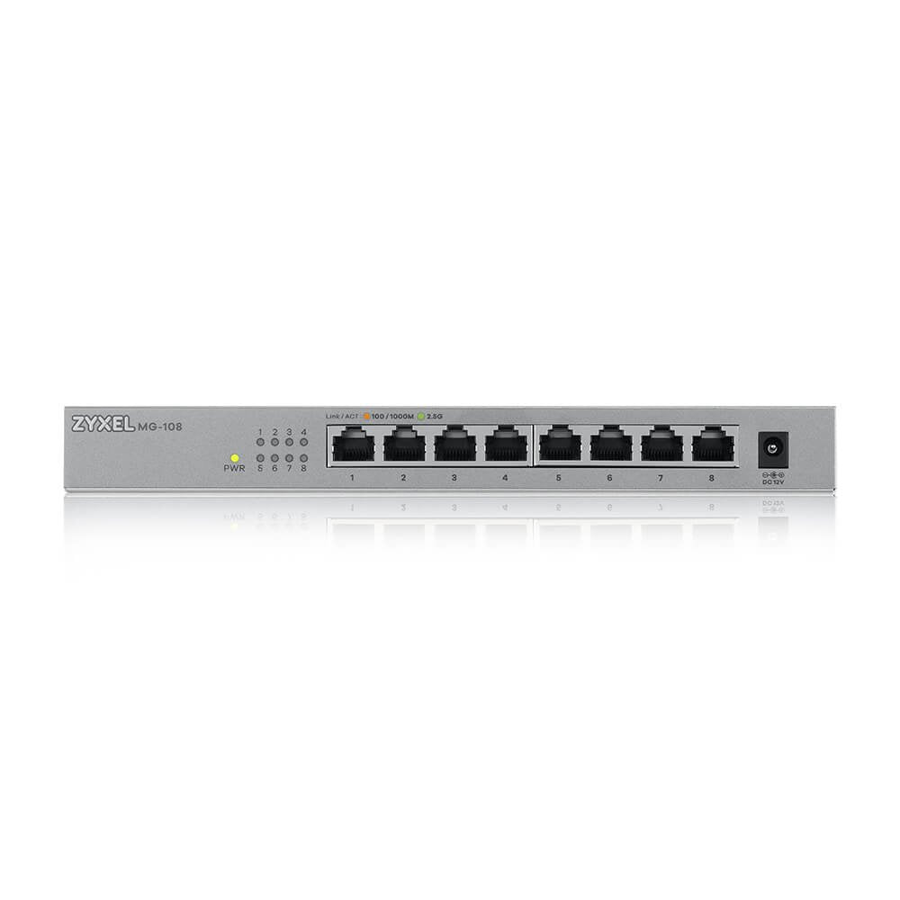 Zyxel Switch 8x Puertos Desktop 2.5g Multigig