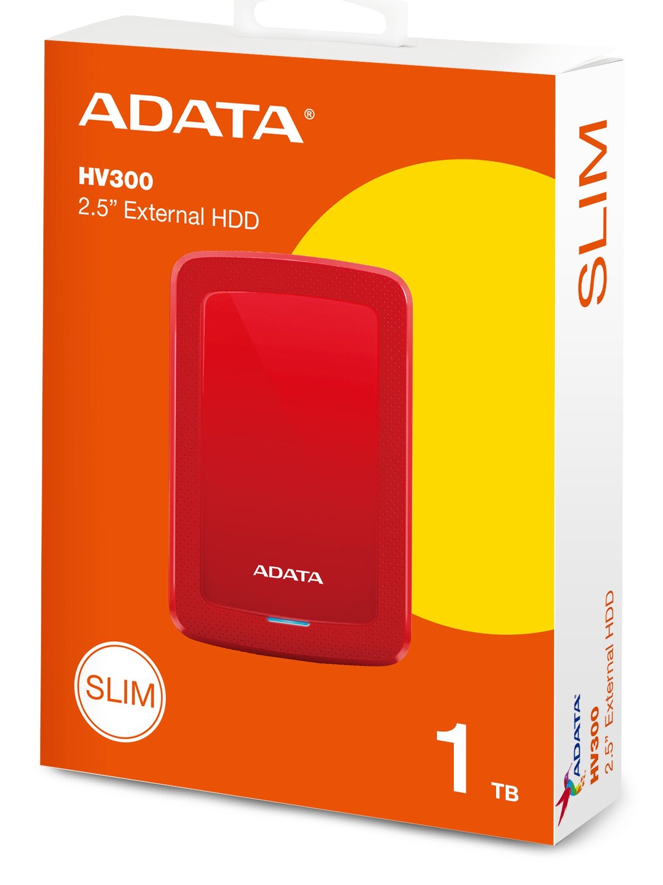 EAN 4713218465009 - ADATA HV300 disco duro externo 1 TB 2.5" 3.2 Gen 1 (3.1 Gen 1) Rojo imagen 6