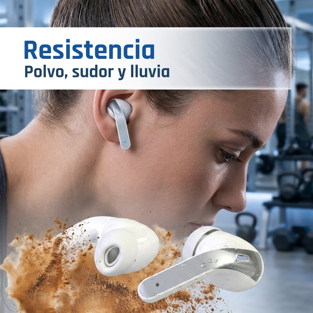 EAN 8435364319352 - iggual True Sound True Wireless Stereo (TWS) Dentro de oído Llamadas/Música Blanco imagen 9