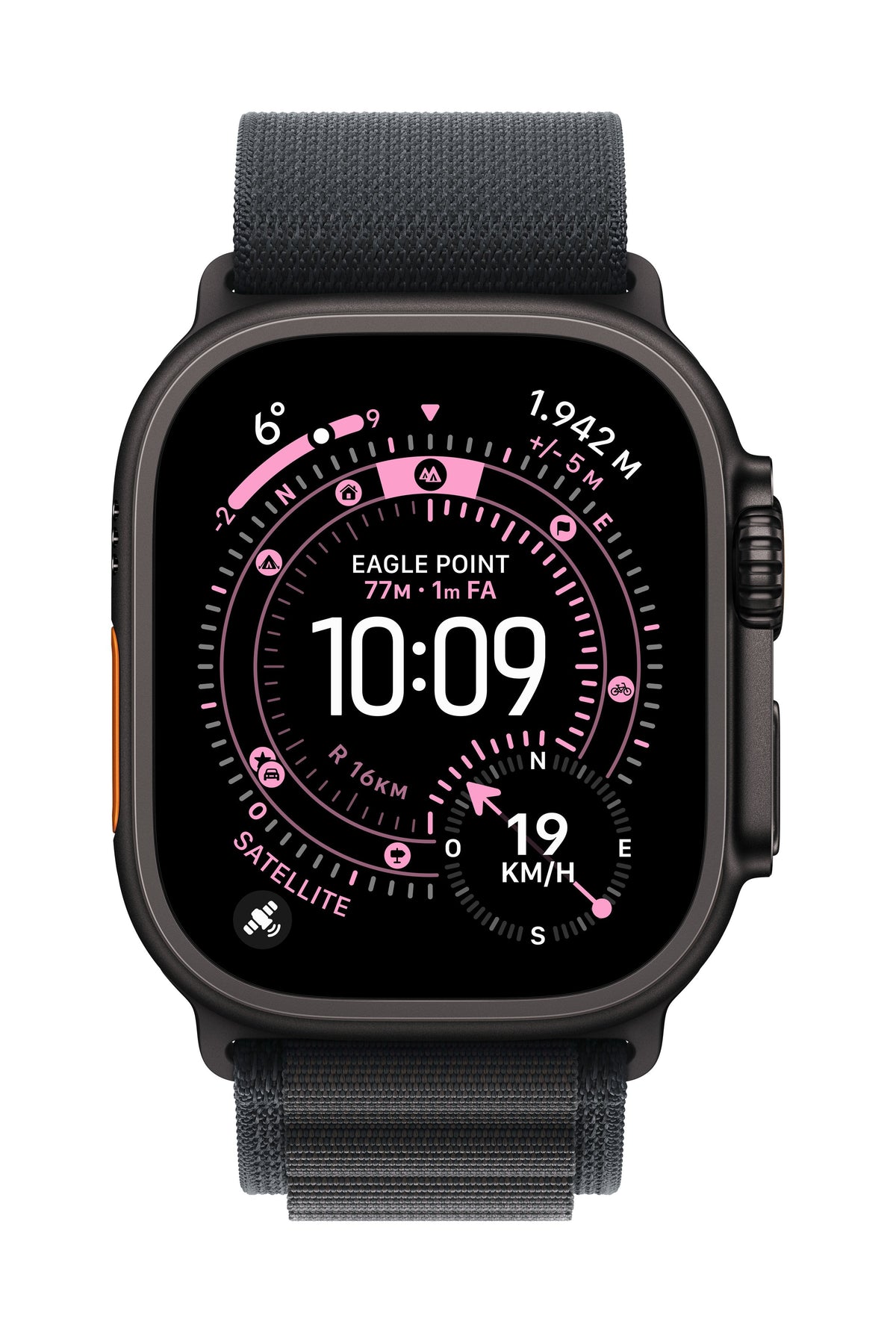 Apple Loop Para Smartwatch - 49 Mm, Negro