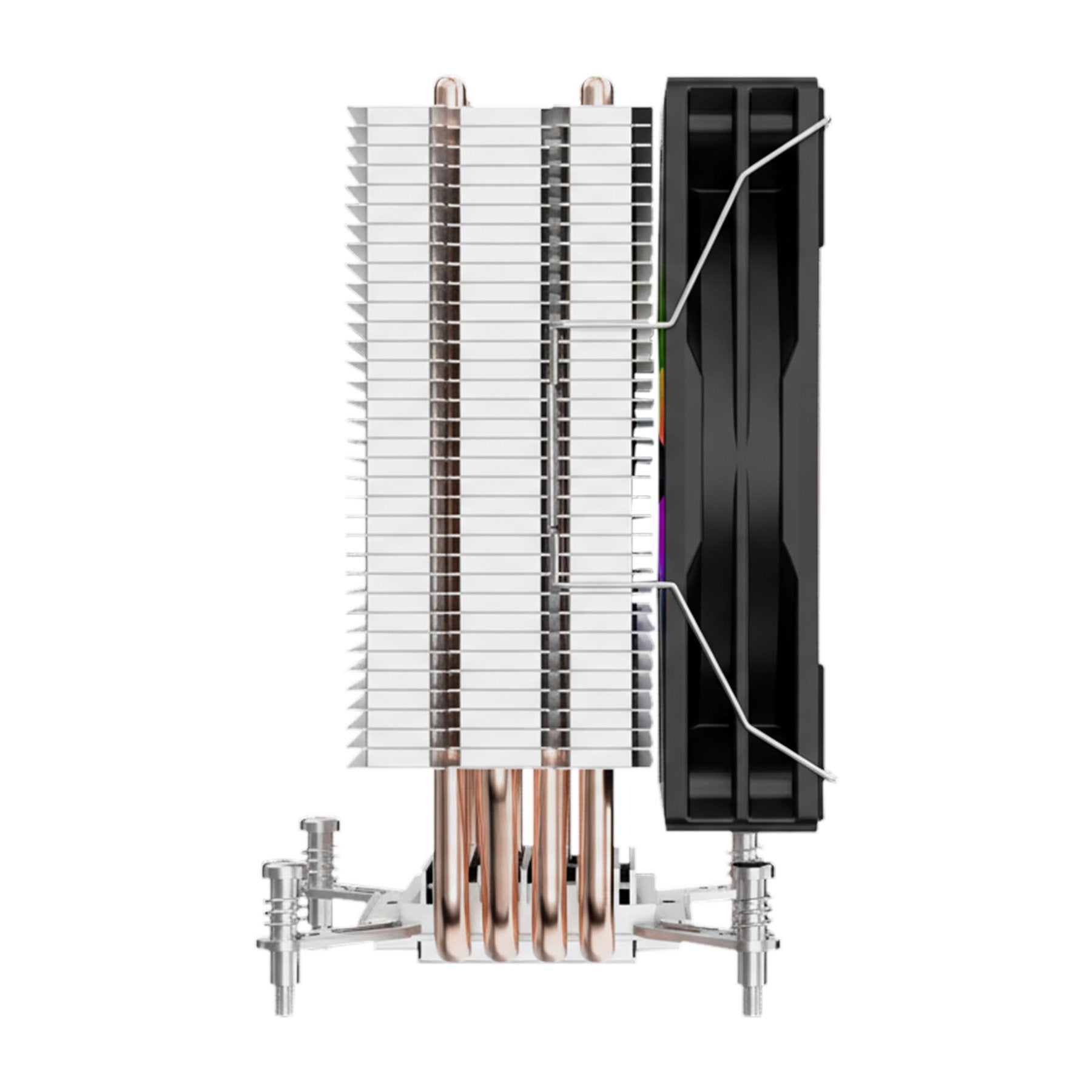 Refrigeración Cpu Unykach Unycool H41 Argb Multisocket Universal - Ventilador 120mm - Iluminacion Argb - Negro