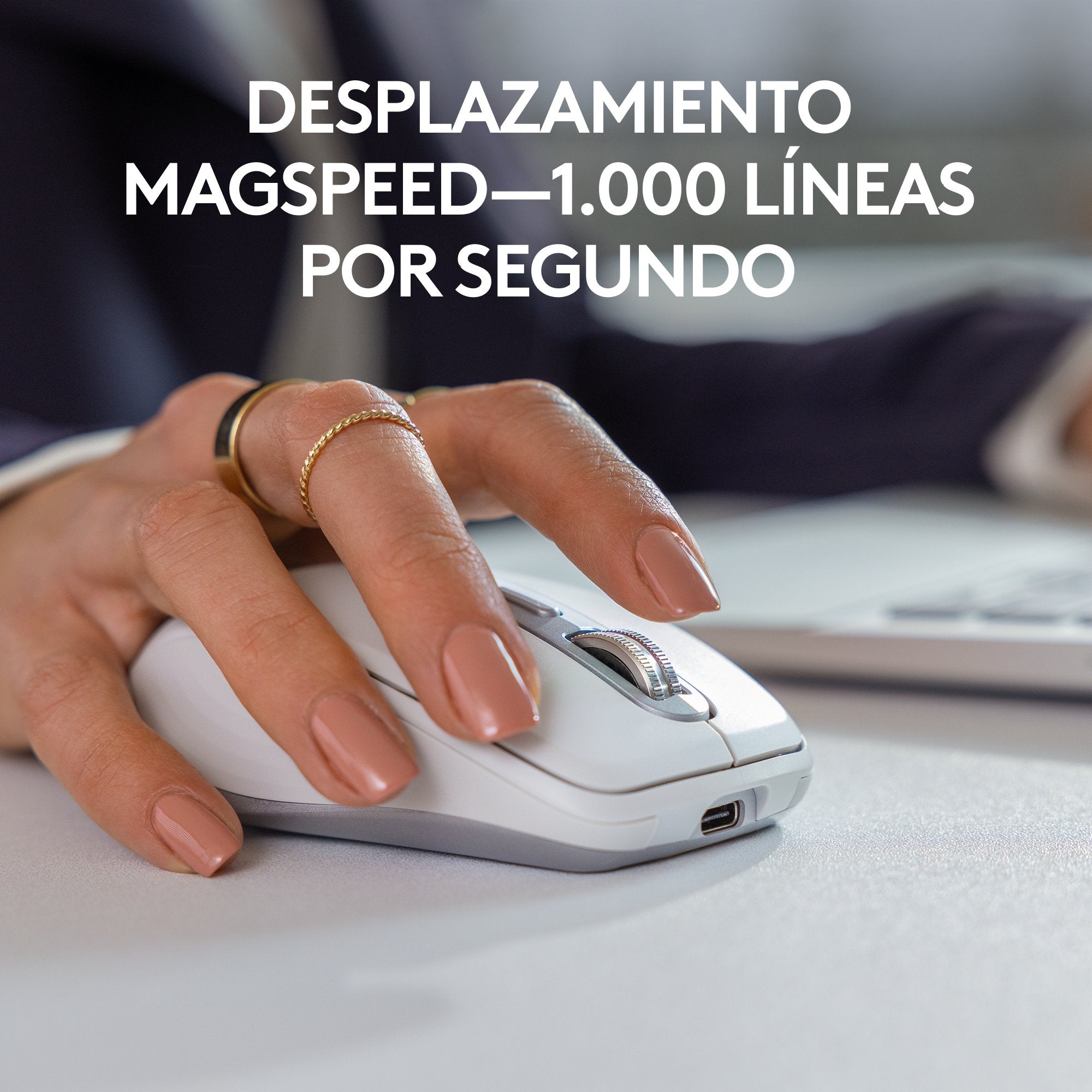 EAN 5099206112506 - Logitech MX Anywhere 3S for Business ratón Oficina mano derecha RF Wireless + Bluetooth Laser imagen 11