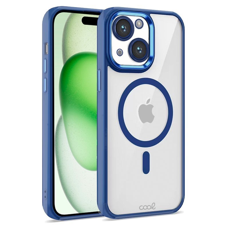 Funda Cool Iphone 15 Plus Magnetica Azul