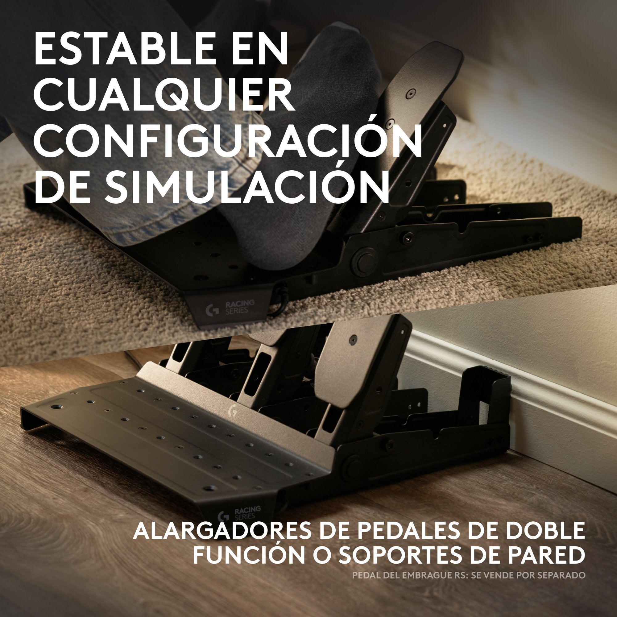 Logitech G Rs Pedals Negro Usb Analógico Pc
