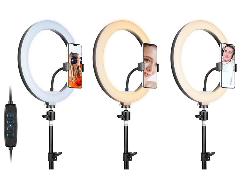 Lampara Tracer Led Ring, Con Tripode 185cm
