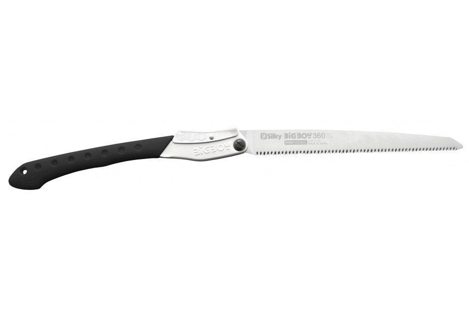 Serrucho Silky Ksi635036 Plegable De Corte Por Tracción 36 Cm Negro, Acero Inoxidable