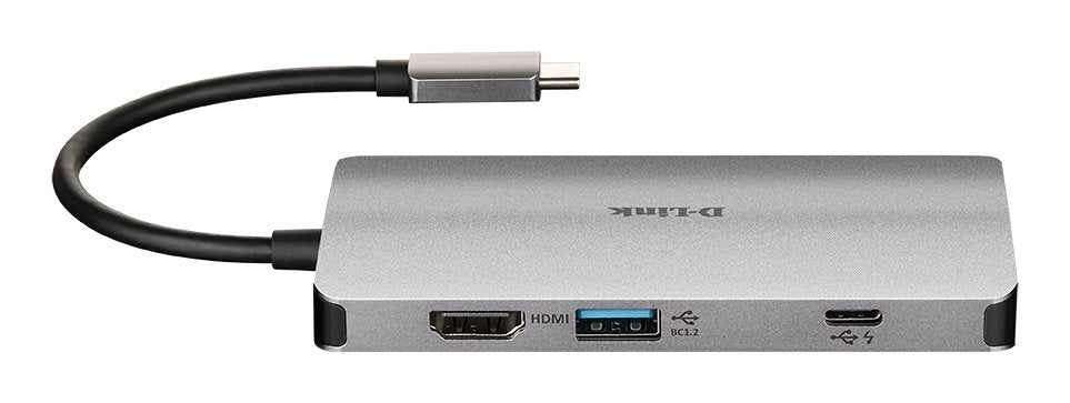 EAN 0790069450471 - D-Link DUB-M810 base para portátil y replicador de puertos Alámbrico USB 3.2 Gen 1 (3.1 Gen 1) Type-C Alu imagen 4
