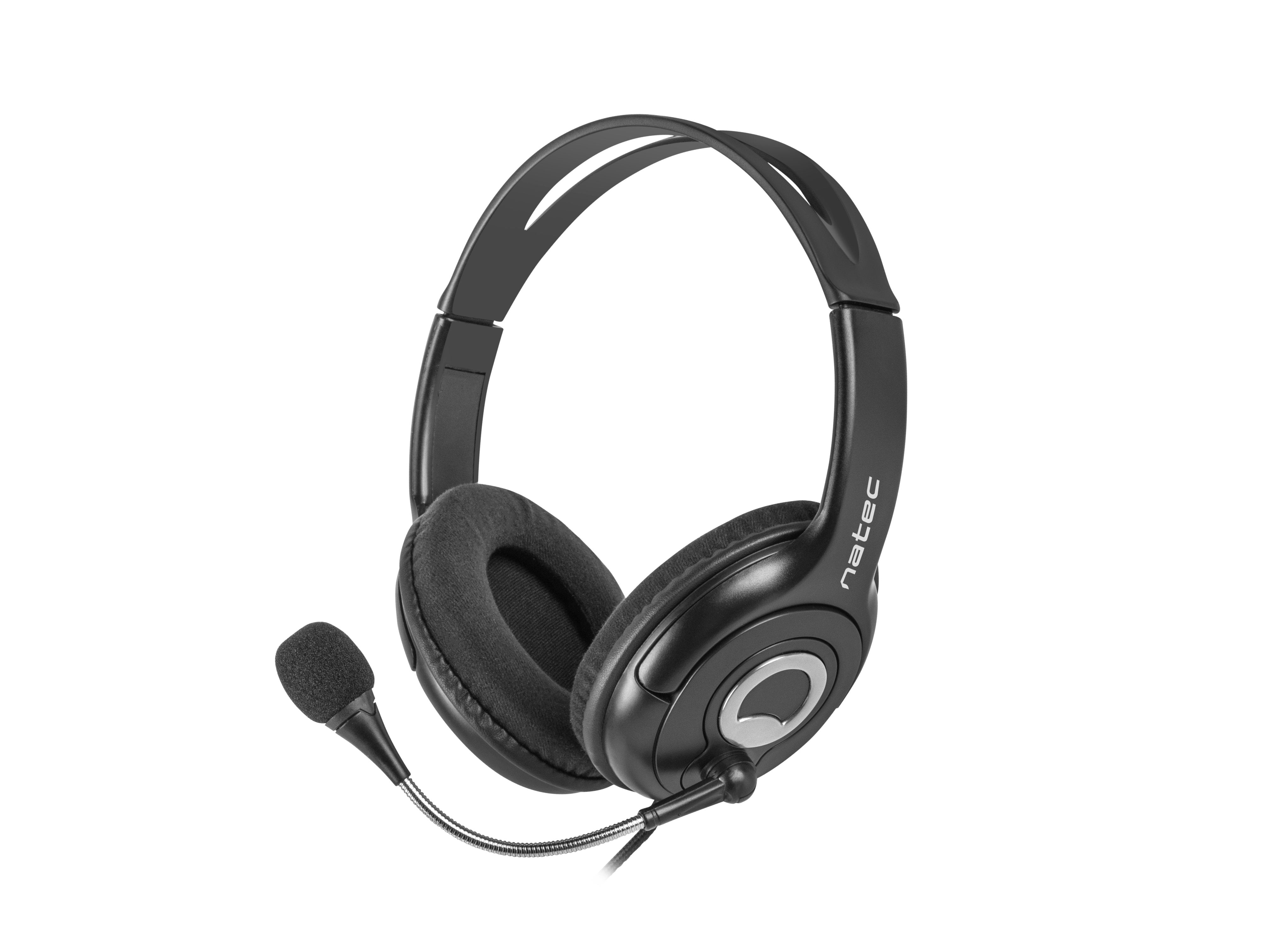 EAN 5901969411430 - NATEC Bear 2 Auriculares Alámbrico Diadema Negro imagen 1