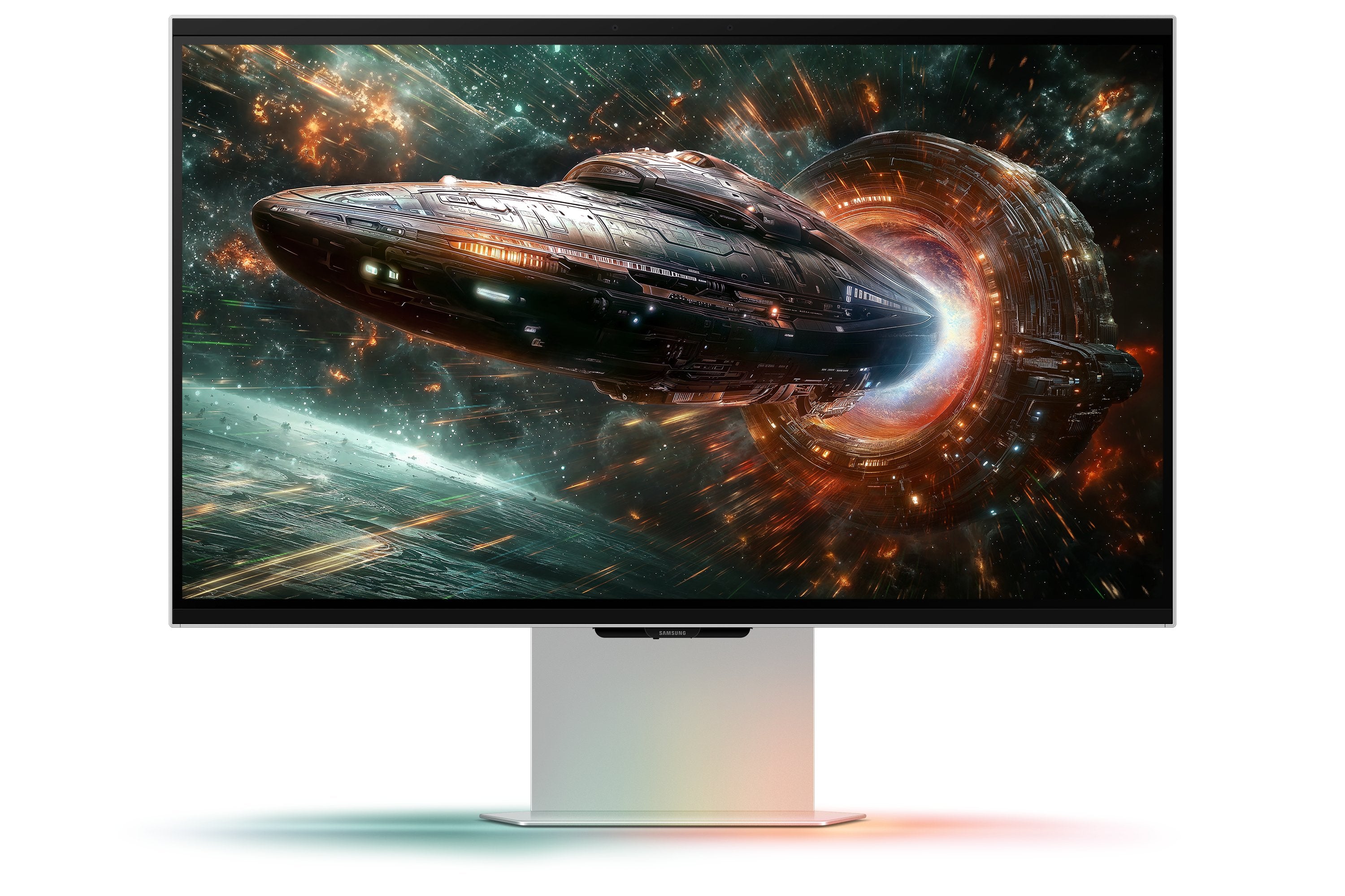 EAN 8806097170631 - Samsung G90XF pantalla para PC 68,6 cm (27") 3840 x 2160 Pixeles 4K Ultra HD LCD Plata imagen 2