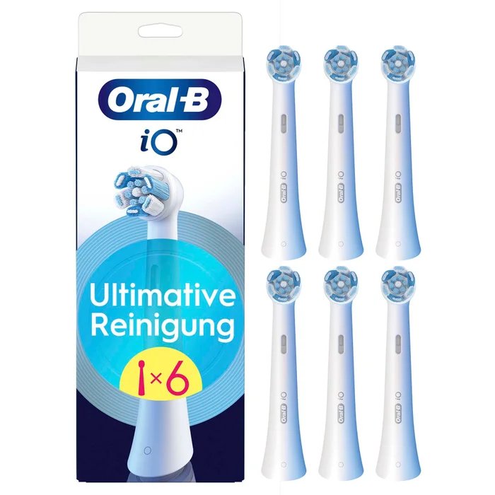 EAN 8700216194761 - Oral-B iO Ultimative Reinigung 6 pieza(s) Blanco imagen 1