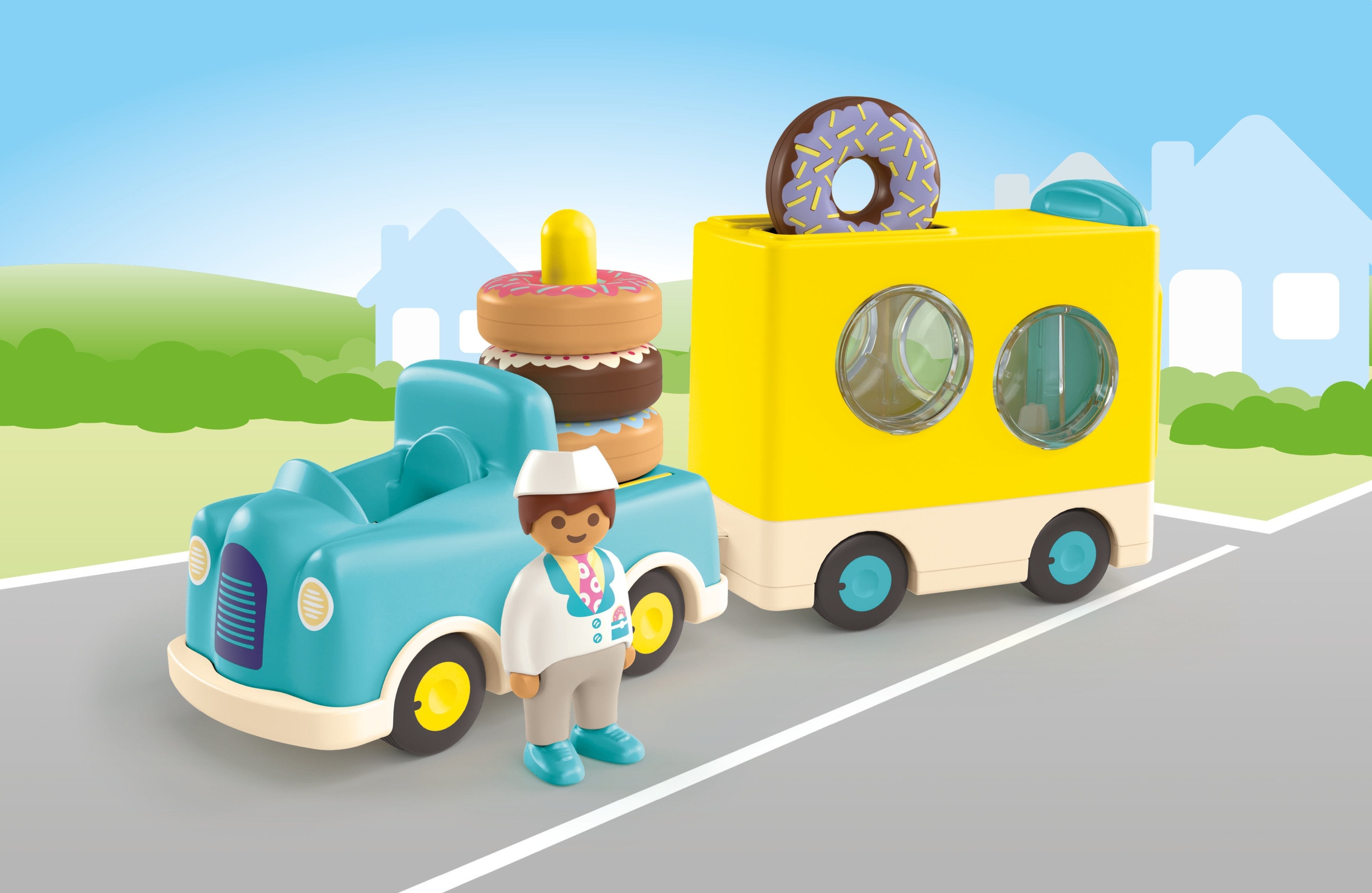 Playmobil Junior Camión De Donut